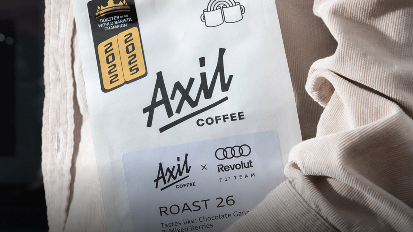 Axil Coffee and Audi Revolut F1 Team launch a limited edition Grand Prix blend