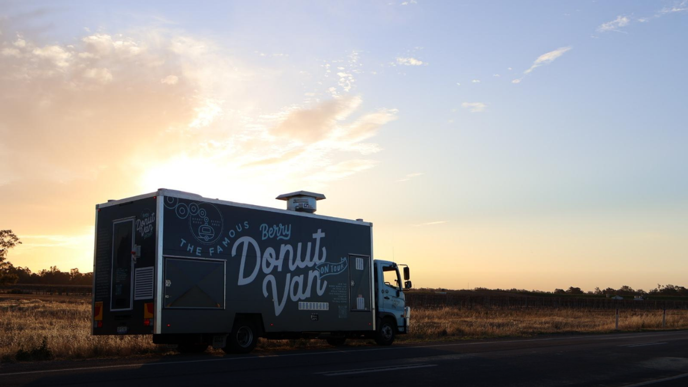 The Berry Donut Van is making its Formula 1 debut this March