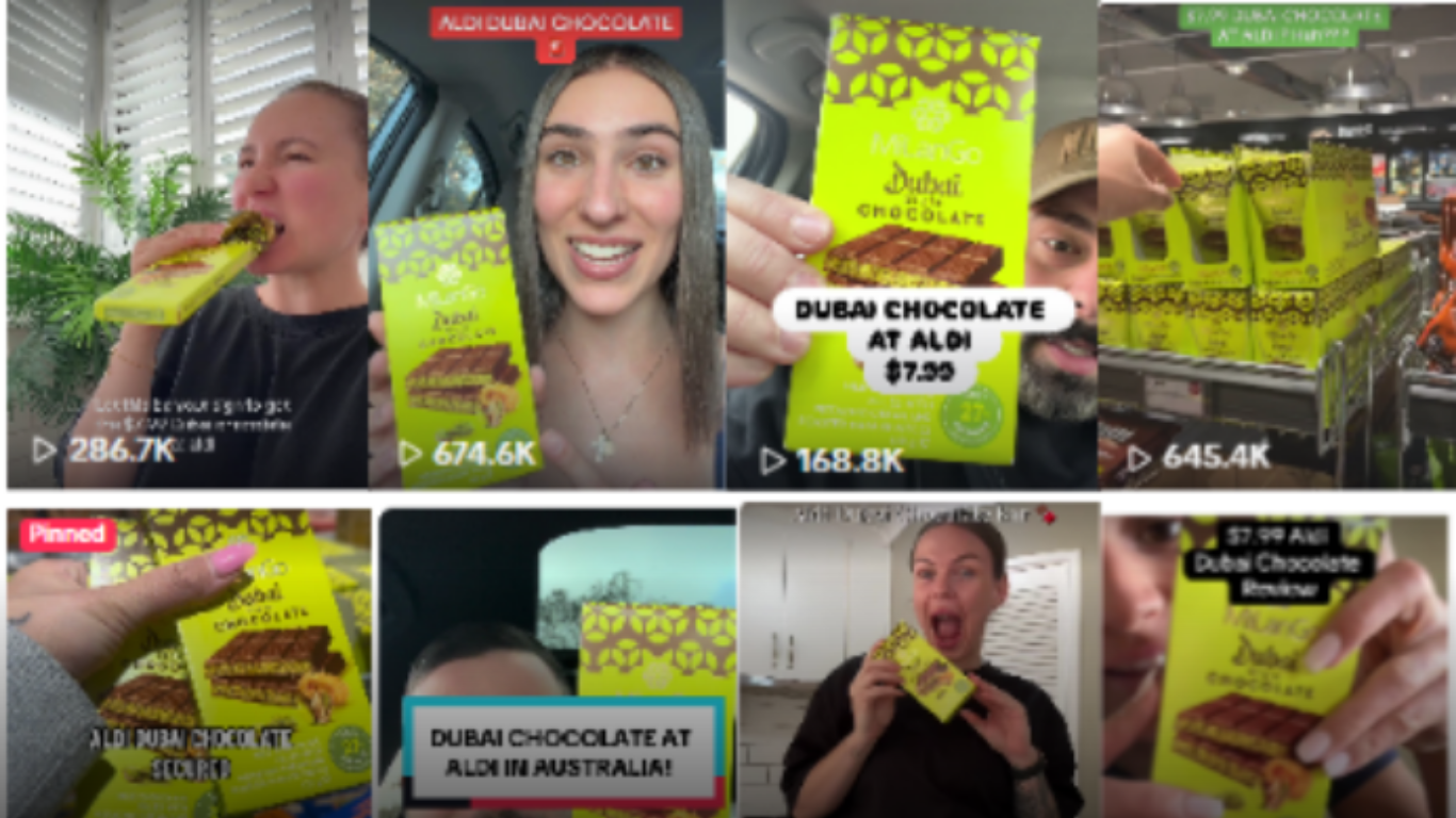 ALDI’s viral Dubai Chocolate block is back on shelves