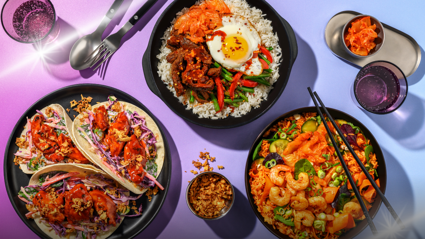 What’s in the box: HelloFresh K-Pop Dinner Hunters