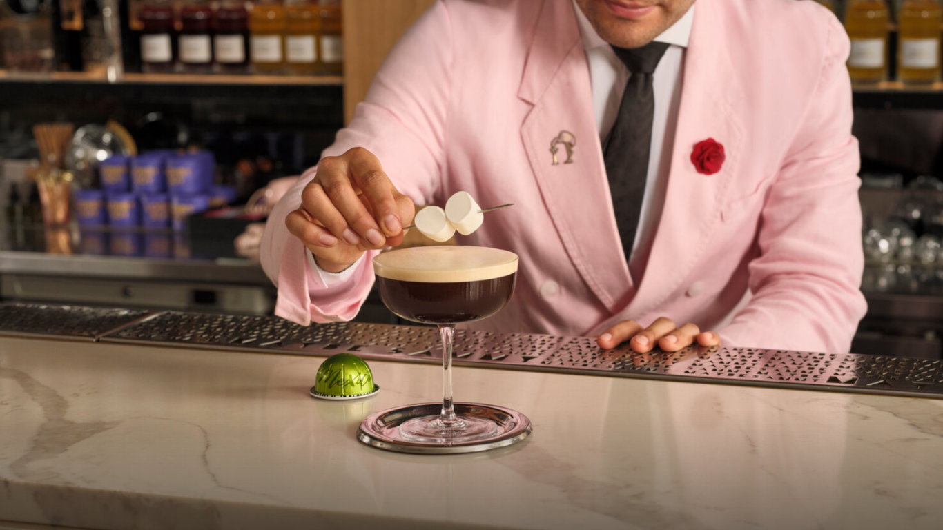 Nespresso is launching a coffee pop-up with Maybe Sammy drinks