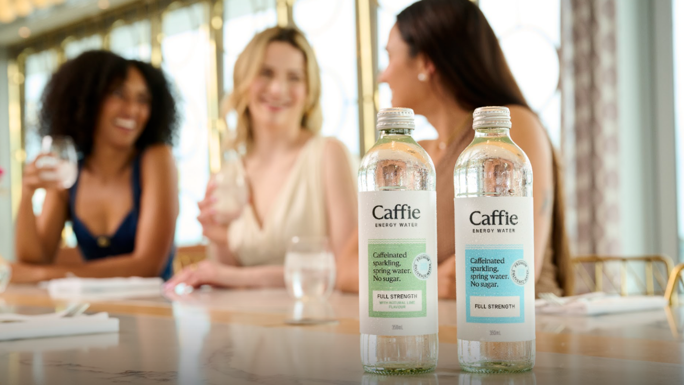 Still, sparkling or energy? Caffie Energy Water lands at hospitality venues