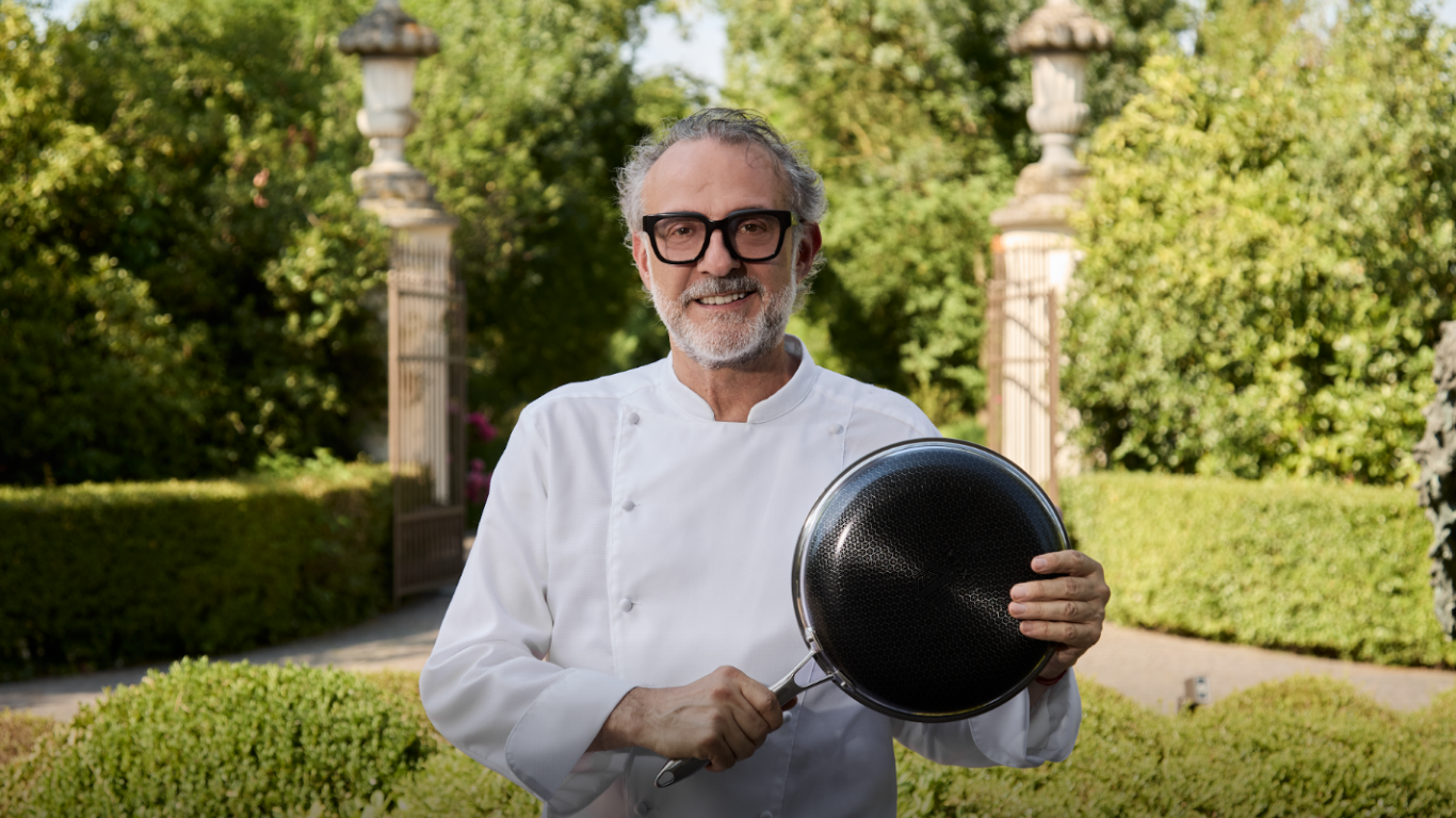 HexClad partners with Massimo Bottura’s Food for Soul