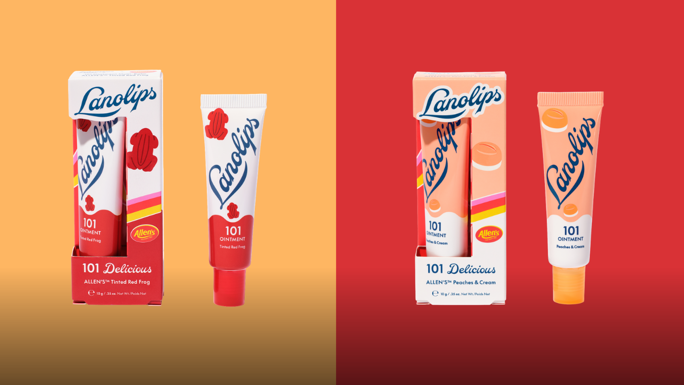 Lollies for the lips: Allen’s and Lanolips launch a new line of sweet lip balms